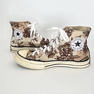 Converse Chuck Taylor High Top Vintage Floral Camp Pattern - WOMENS 11 - *READ*